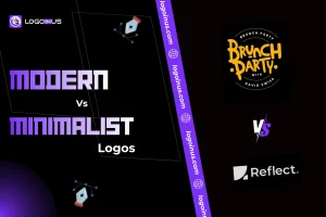 Modern vs Minimalist Logos